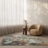 Tapis de salon - 160x230cm - Contemporain bleu, vert et marron Argentum par Ragolle