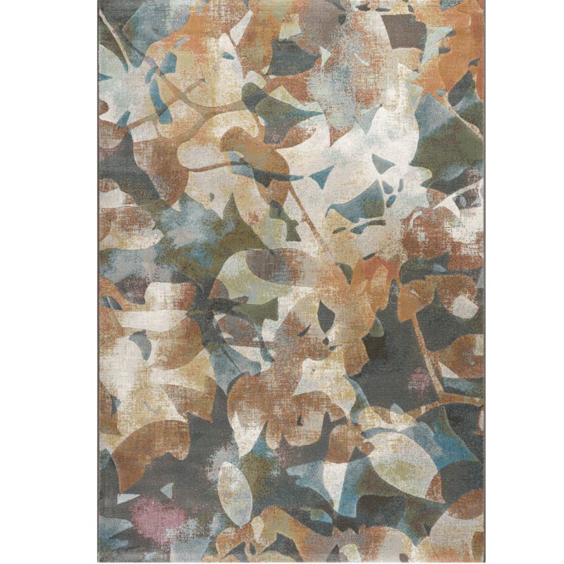 Tapis de salon - 160x230cm - Contemporain bleu, vert et marron Argentum par Ragolle