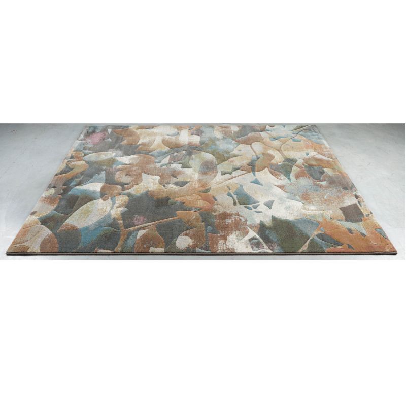 Tapis de salon - 160x230cm - Contemporain bleu, vert et marron Argentum par Ragolle