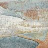 Tapis de salon - 160x230cm - Contemporain bleu, vert et marron Argentum par Ragolle