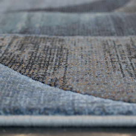 Tapis de salon - 160x230cm - Contemporain bleu, vert et marron Argentum par Ragolle