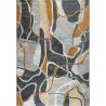 Tapis de salon - 160x230cm - Contemporain camel, bleu et gris Canyon par Ragolle