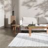 Tapis de salon - 160x230cm - Uni / Faux-uni blanc Limba par Ragolle