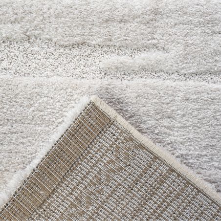 Tapis de salon - 160x230cm - Uni / Faux-uni blanc Limba par Ragolle