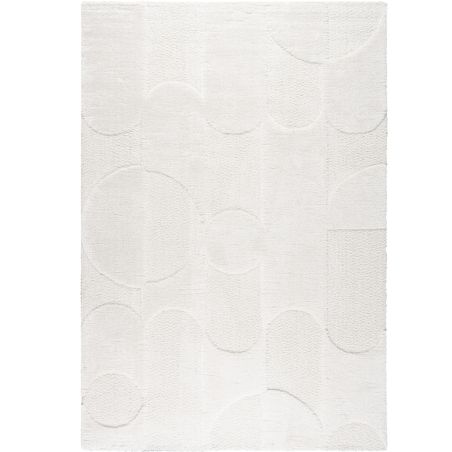Tapis de salon - 160x230cm - Uni / Faux-uni blanc Limba par Ragolle