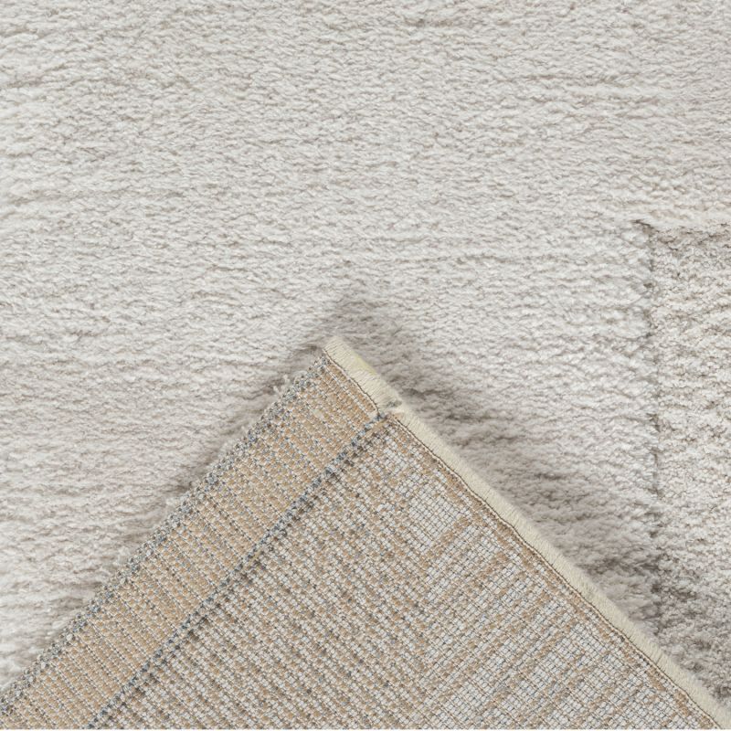 Tapis de salon - 160x230cm - Uni / Faux-uni blanc Limba par Ragolle