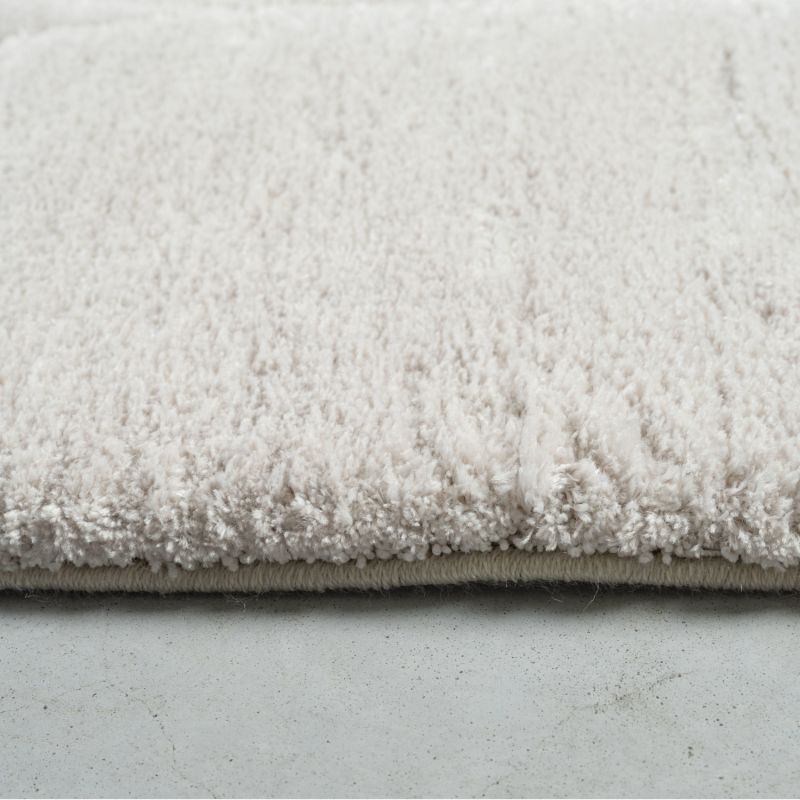 Tapis de salon - 160x230cm - Uni / Faux-uni blanc Limba par Ragolle