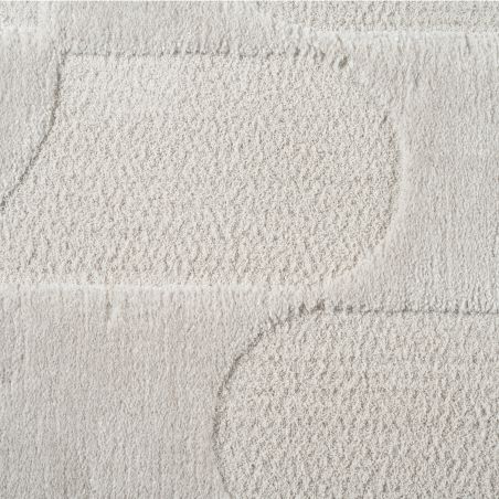 Tapis de salon - 160x230cm - Uni / Faux-uni blanc Limba par Ragolle