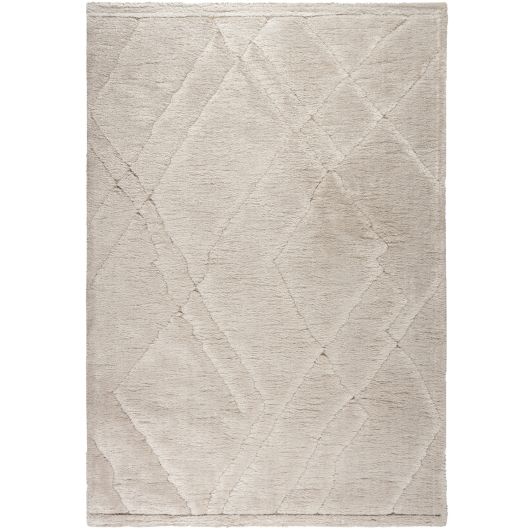 Tapis de salon - 160x230cm - Uni / Faux-uni beige Masai par Ragolle
