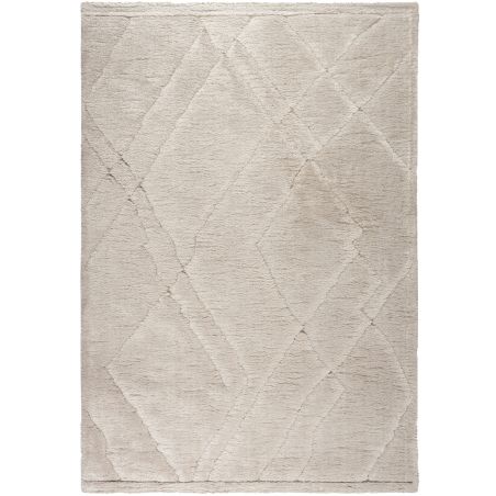 Tapis de salon - 160x230cm - Uni / Faux-uni beige Masai par Ragolle