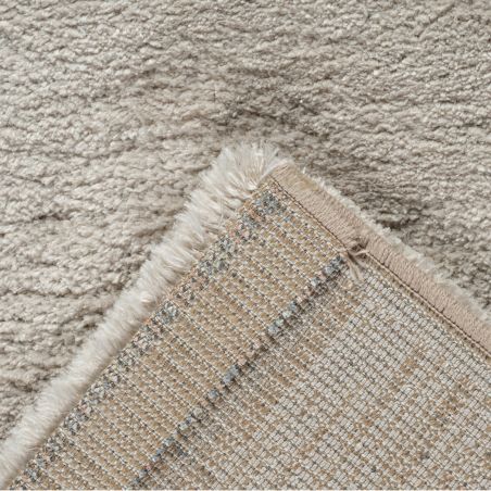 Tapis de salon - 160x230cm - Uni / Faux-uni beige Masai par Ragolle
