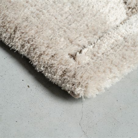 Tapis de salon - 160x230cm - Uni / Faux-uni beige Masai par Ragolle