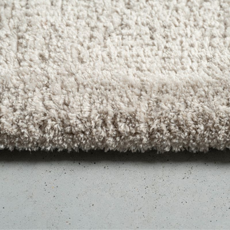 Tapis de salon - 160x230cm - Uni / Faux-uni beige Masai par Ragolle