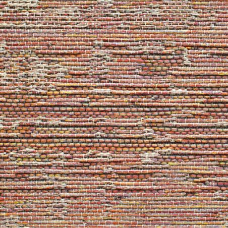 Tapis de salon - 133x195cm - Uni / Faux-uni terracotta et beige Newport par Ragolle
