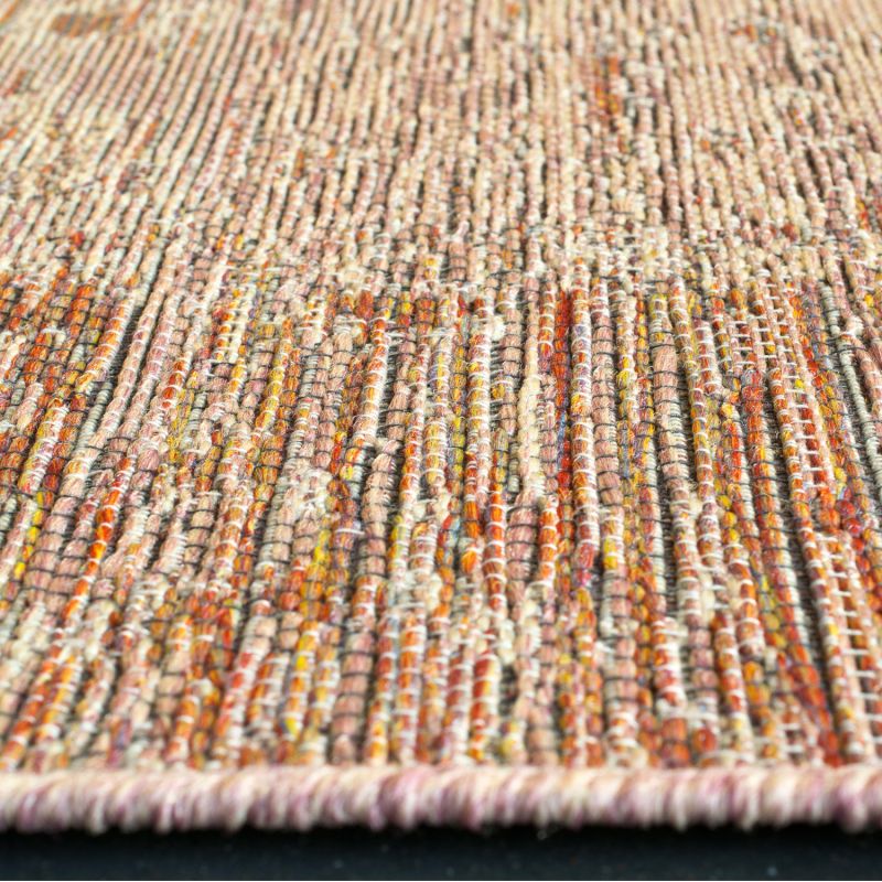 Tapis de salon - 133x195cm - Uni / Faux-uni terracotta et beige Newport par Ragolle