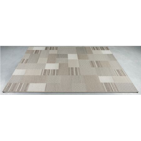Tapis de salon - 160x230cm - Contemporain marron, crème et taupe Newport par Ragolle
