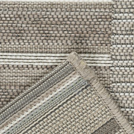 Tapis de salon - 160x230cm - Contemporain marron, crème et taupe Newport par Ragolle