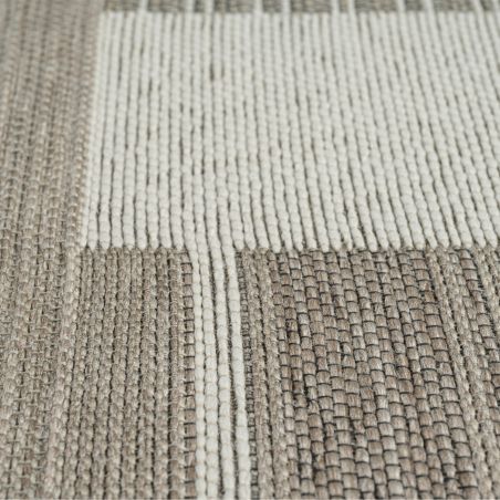 Tapis de salon - 160x230cm - Contemporain marron, crème et taupe Newport par Ragolle