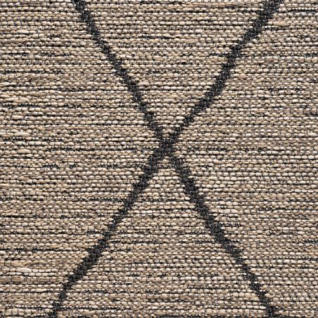 Tapis de salon - 160x230cm - Contemporain marron et gris anthracite Newport par Ragolle