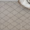 Tapis de salon - 160x230cm - Contemporain marron et gris anthracite Newport par Ragolle