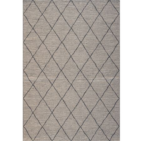Tapis de salon - 160x230cm - Contemporain marron et gris anthracite Newport par Ragolle