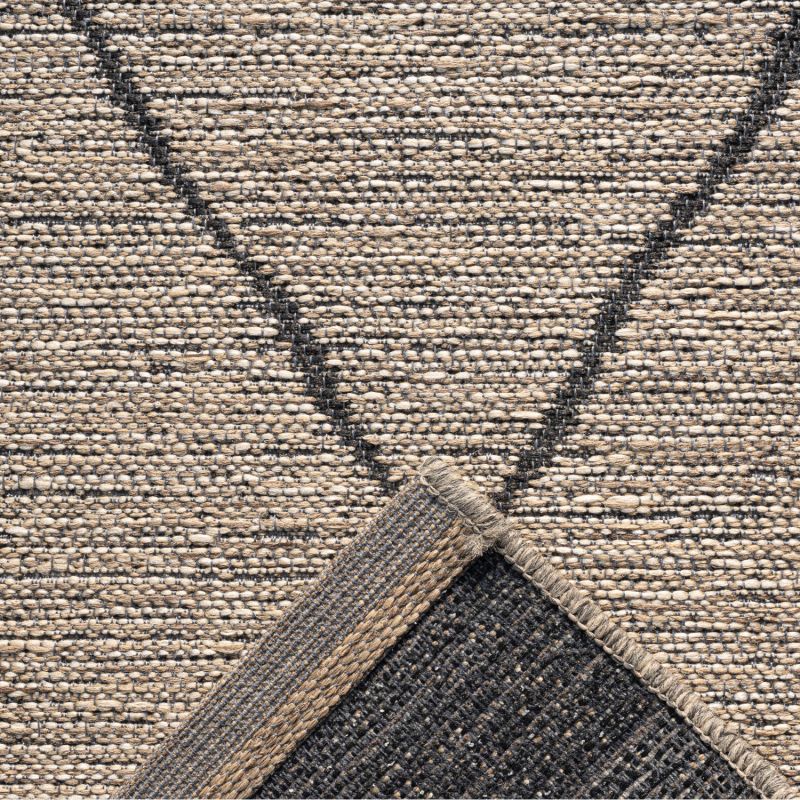 Tapis de salon - 160x230cm - Contemporain marron et gris anthracite Newport par Ragolle