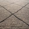 Tapis de salon - 160x230cm - Contemporain marron et gris anthracite Newport par Ragolle