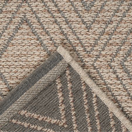 Tapis de salon - 160x230cm - Contemporain marron et grisPalermo par Ragolle