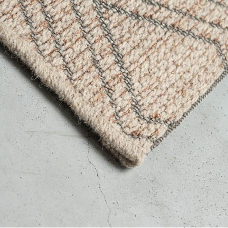 Tapis de salon - 160x230cm - Contemporain marron et grisPalermo par Ragolle