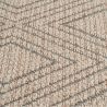 Tapis de salon - 160x230cm - Contemporain marron et grisPalermo par Ragolle