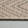 Tapis de salon - 160x230cm - Contemporain marron et grisPalermo par Ragolle