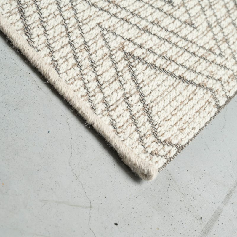 Tapis de salon - 160x230cm - Contemporain blanc et gris Palermo par Ragolle