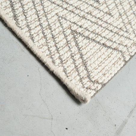 Tapis de salon - 160x230cm - Contemporain blanc et gris Palermo par Ragolle