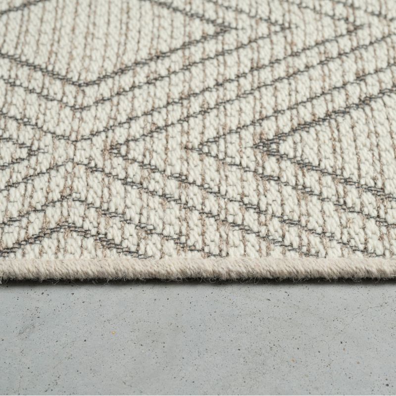 Tapis de salon - 160x230cm - Contemporain blanc et gris Palermo par Ragolle