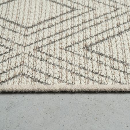 Tapis de salon - 160x230cm - Contemporain blanc et gris Palermo par Ragolle