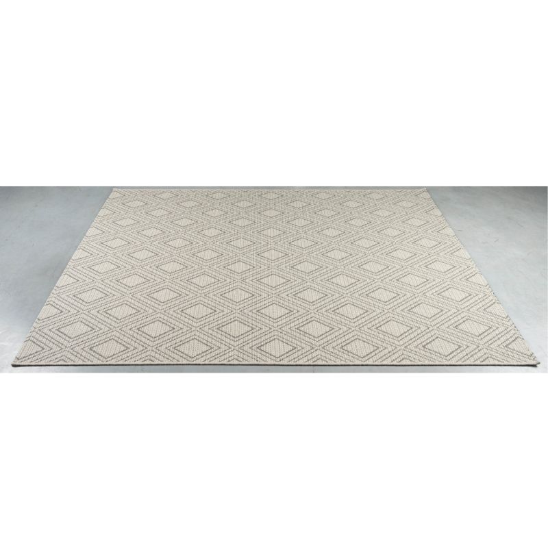 Tapis de salon - 160x230cm - Contemporain blanc et gris Palermo par Ragolle