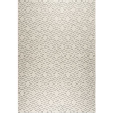 Tapis de salon - 160x230cm - Contemporain blanc et gris Palermo par Ragolle