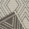 Tapis de salon - 160x230cm - Contemporain blanc et gris Palermo par Ragolle