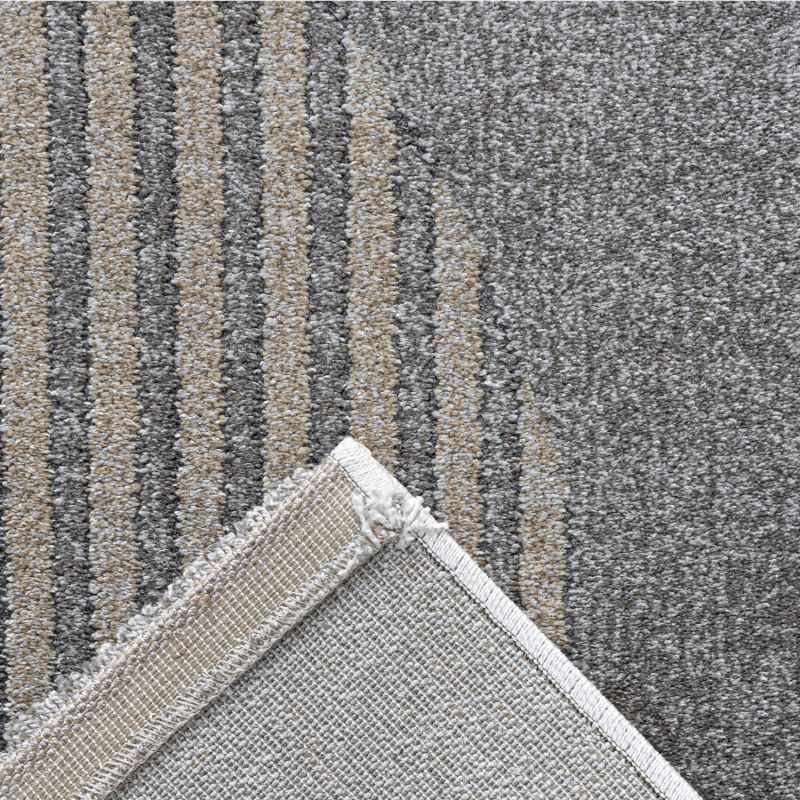 Tapis de salon - 133x195cm - Contemporain marron,gris et beige Valentino par Ragolle
