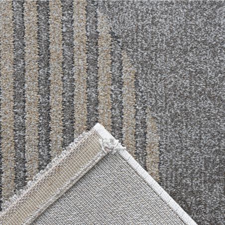 Tapis de salon - 133x195cm - Contemporain marron,gris et beige Valentino par Ragolle