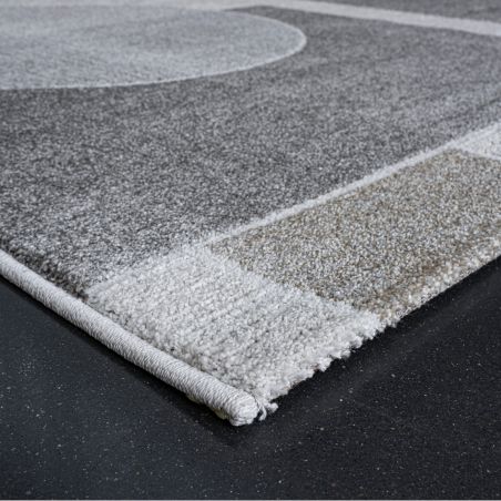 Tapis de salon - 133x195cm - Contemporain marron,gris et beige Valentino par Ragolle