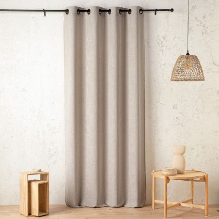 Prêt-à-Poser rideau - 145cmx240cm - beige  BELINDA par Linder