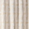 Prêt-à-Poser rideau - 14cmx255cm - géométrique beige  AMAYA par Linder