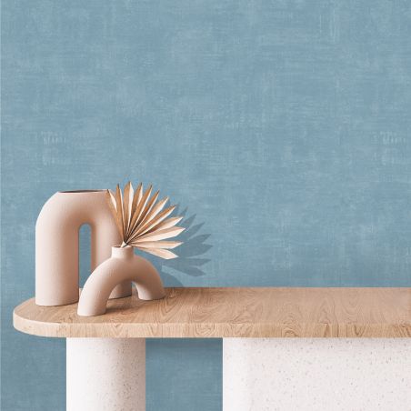 Papier peint intissé uni bleuBLUE - Arty par Ugepa - M50401